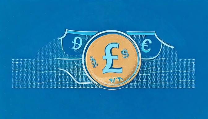 Firefly money, GBP, vector, simple, blue 9783 Firefly money GBP vector simple blue 9783